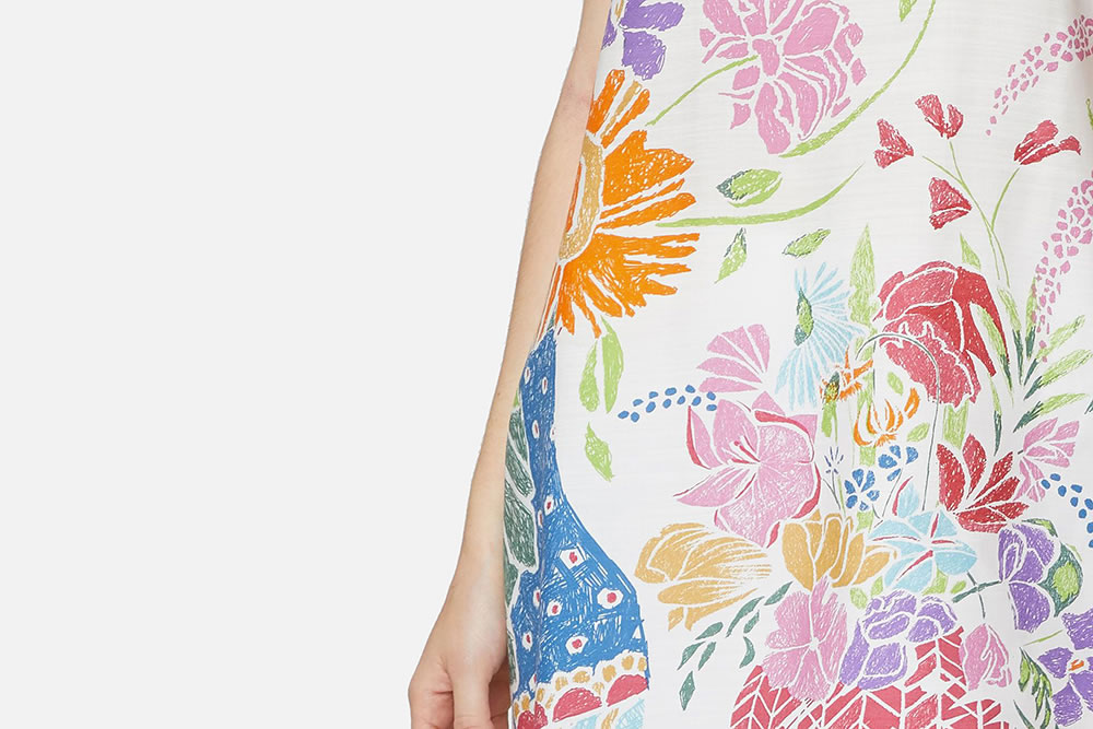 TUNIQUE FLORAL MULTI