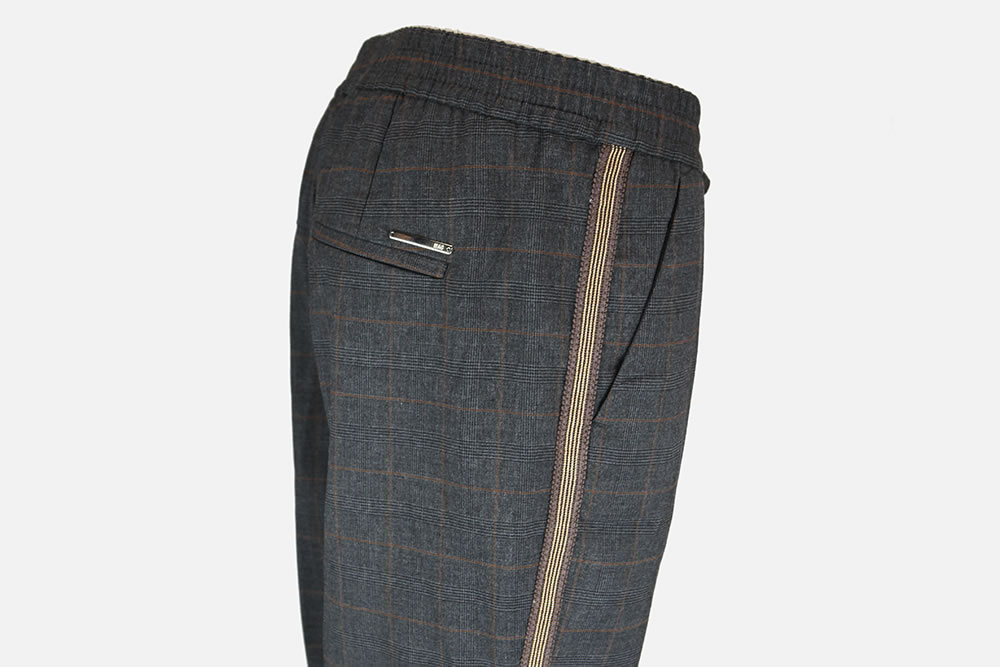 EASY WOOL LOOK GREY GALLOON