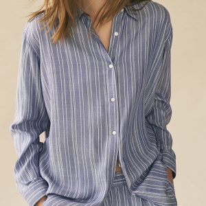 HERTA SHIRT LIGHT NAVY - Image 3