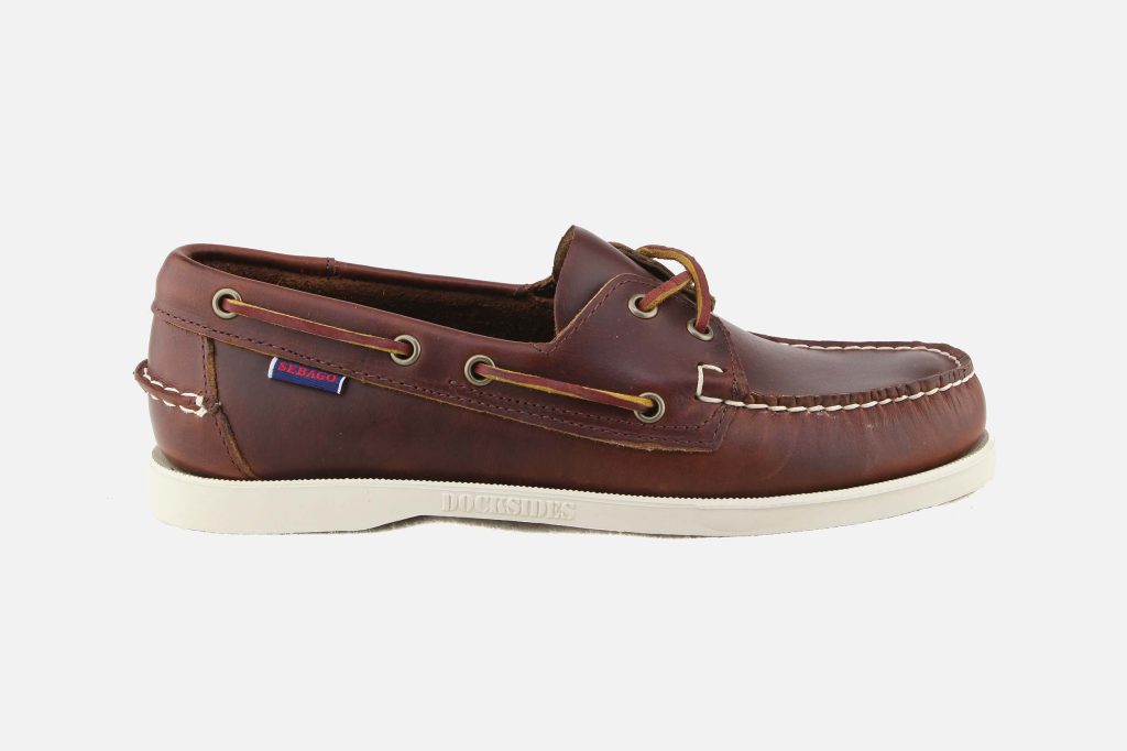 DOCKSIDES PORTLAND WAXED BROWN