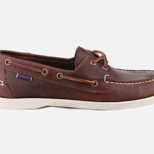 DOCKSIDES PORTLAND WAXED BROWN – Image 1