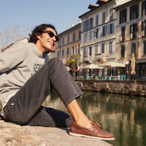 DOCKSIDES PORTLAND WAXED BROWN – Image 9