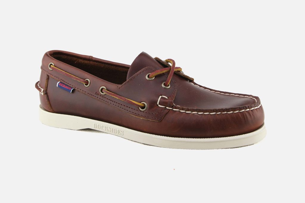 DOCKSIDES PORTLAND WAXED BROWN