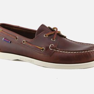 DOCKSIDES PORTLAND WAXED BROWN – Image 2