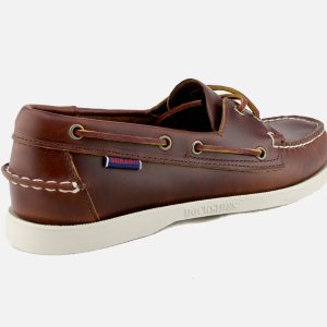 DOCKSIDES PORTLAND WAXED BROWN – Image 3