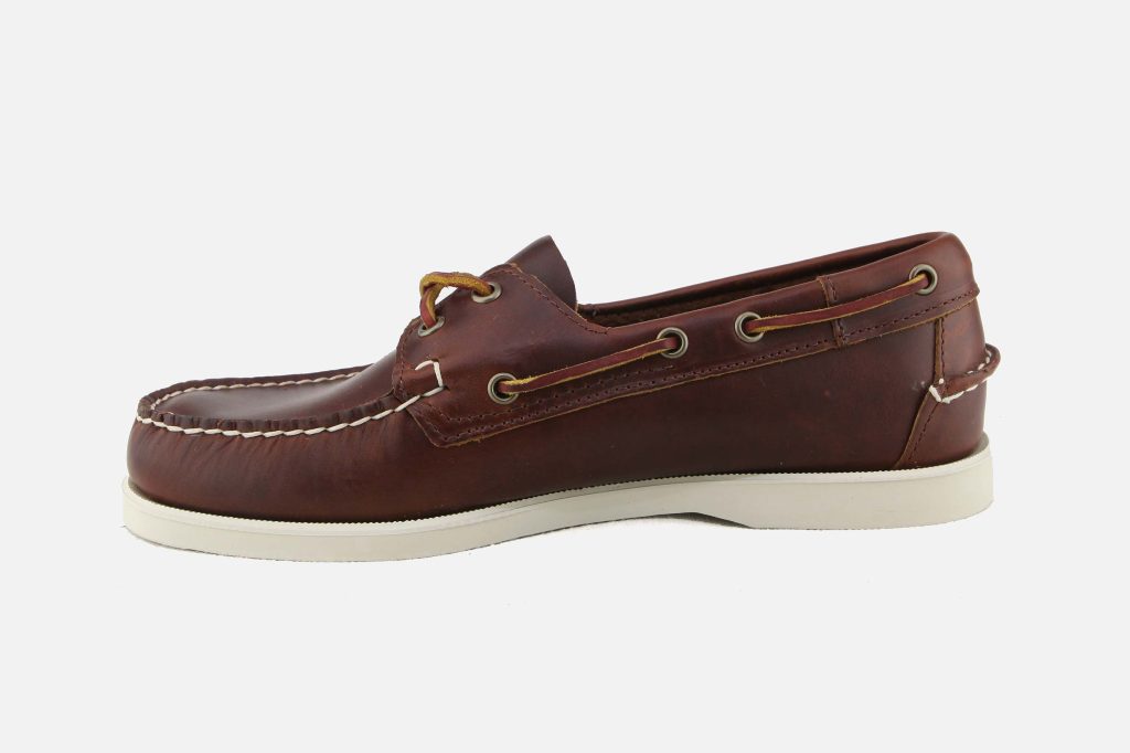 DOCKSIDES PORTLAND WAXED BROWN