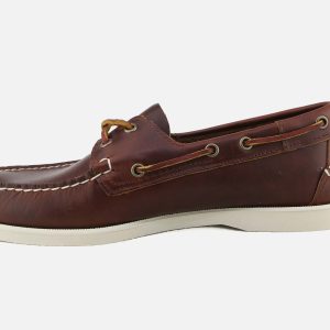 DOCKSIDES PORTLAND WAXED BROWN – Image 4