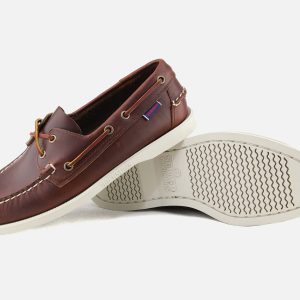 DOCKSIDES PORTLAND WAXED BROWN – Image 5