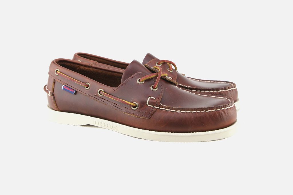 DOCKSIDES PORTLAND WAXED BROWN