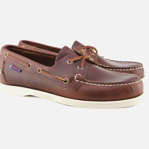 DOCKSIDES PORTLAND WAXED BROWN – Image 7