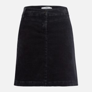 JUPE KIM VELOURS ASPHALT – Image 1