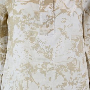 VIANA LIN BEIGE ET BLANC - Image 3