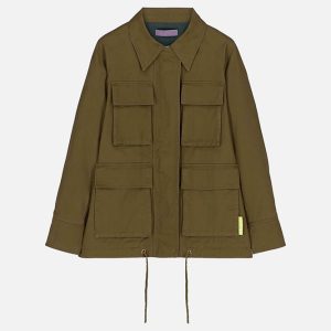 VESTE OOF SAHARIENNE KAKI - Image 1