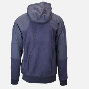 FALCON HOODED JACKET NAVY - Image 2