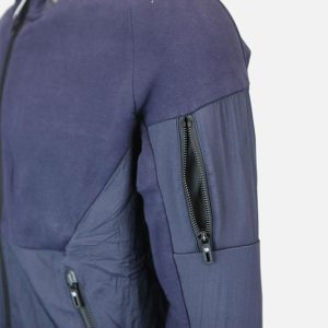 FALCON HOODED JACKET NAVY - Image 6