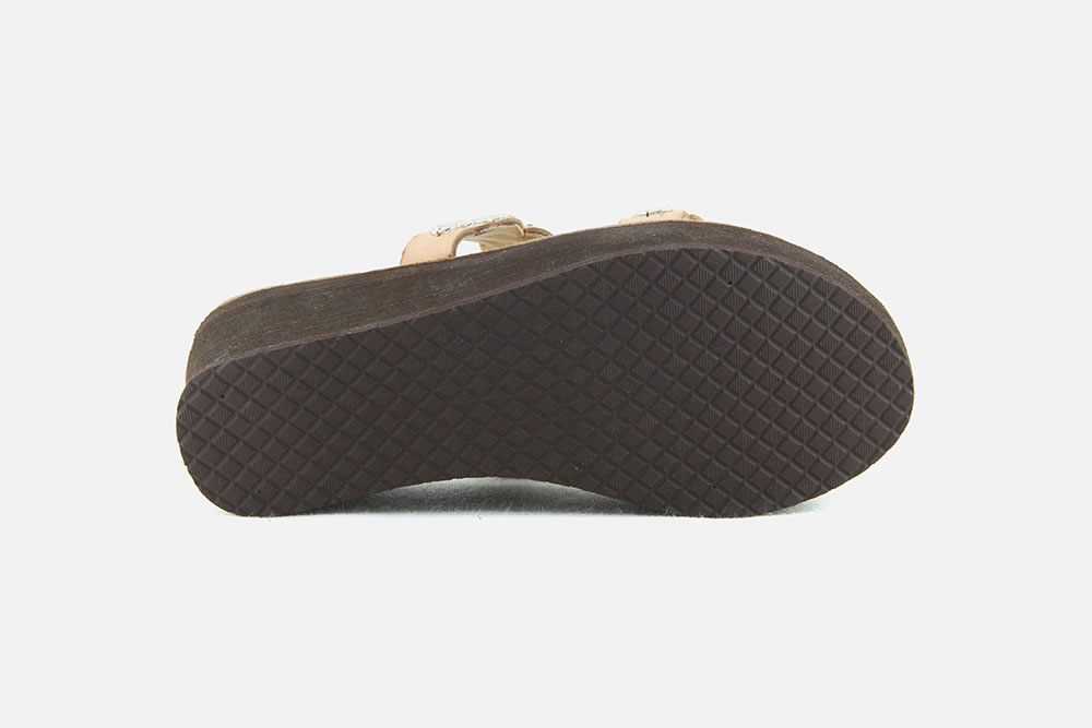 ERONGO WEDGE BROWN SILVER