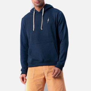 LUAU BLUE FLEECE HOODIE - Image 2
