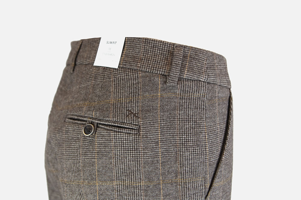 MARON CHECK BROWN