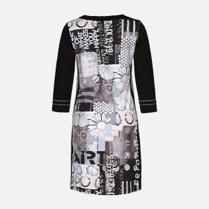 ROBE ANNA GREY BLACK – Image 2