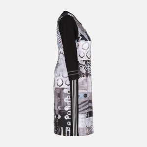 ROBE ANNA GREY BLACK – Image 3