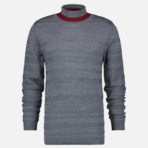 TURTLENECK MERINO GREY - Image 1