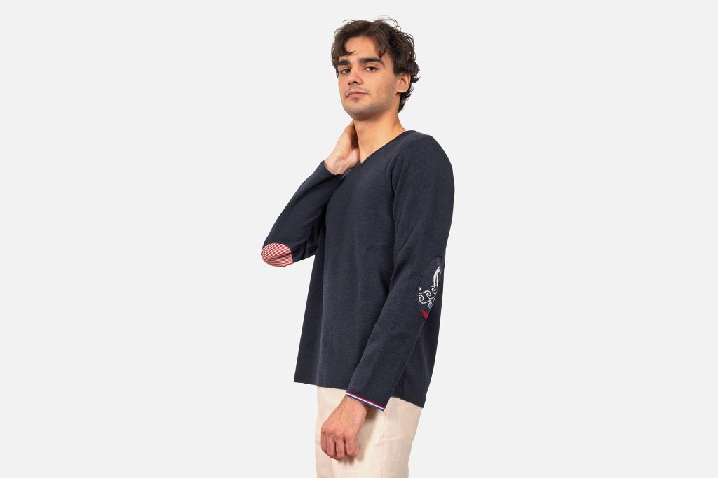 PULL V MARINE BALEINE