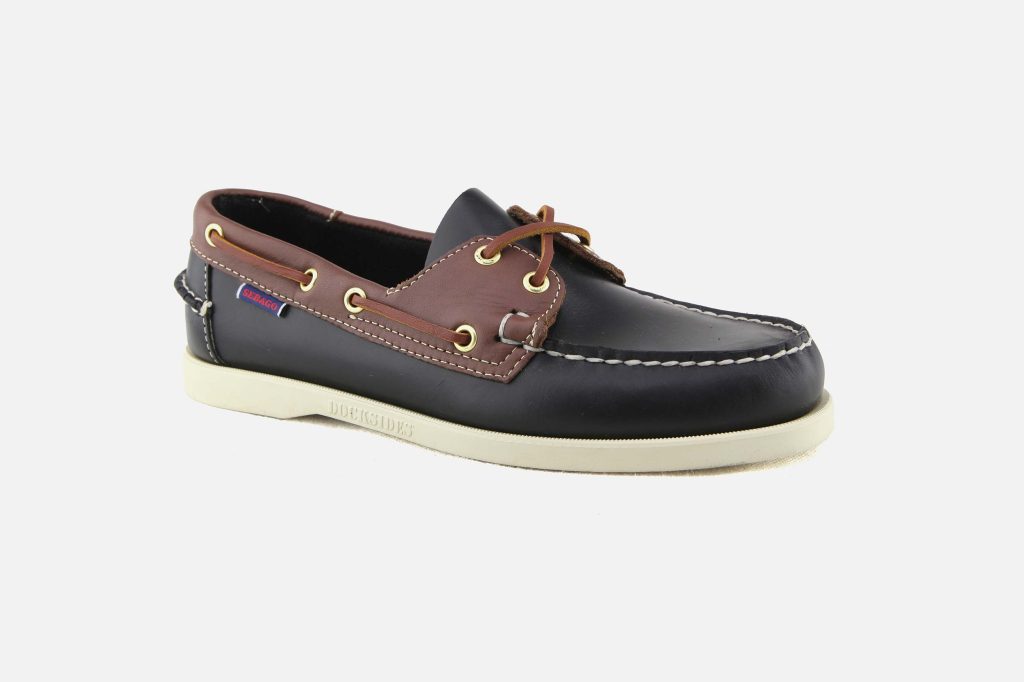 DOCKSIDES PORTLAND BLACK BROWN
