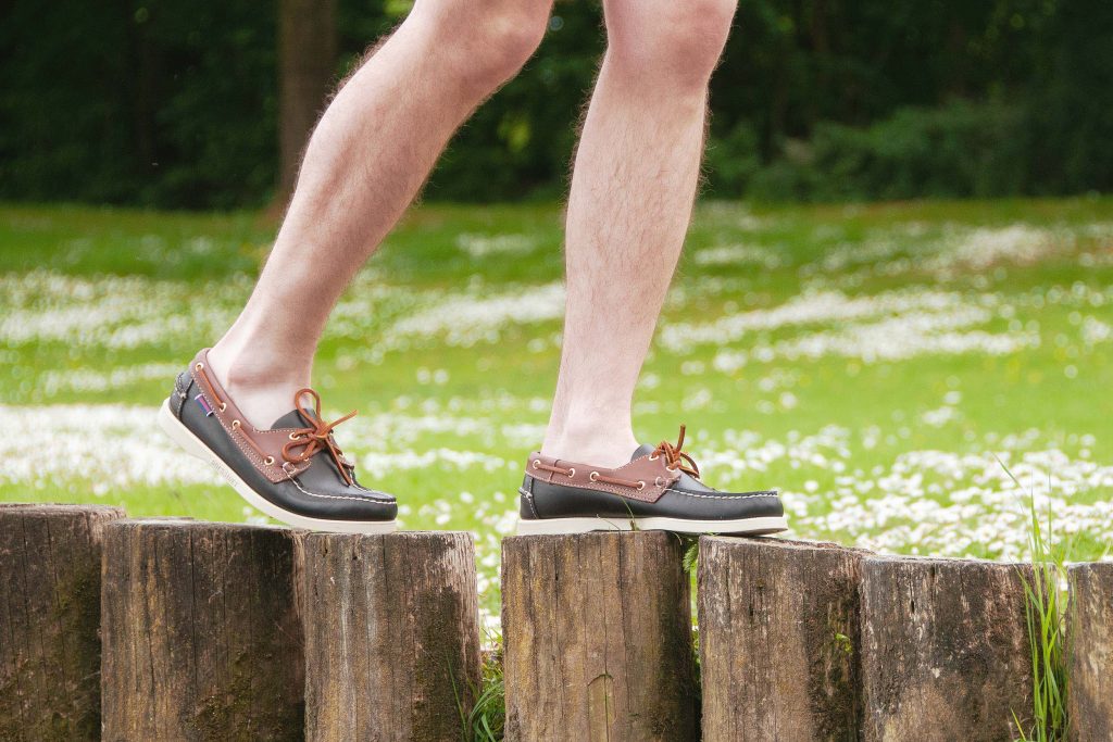 DOCKSIDES PORTLAND BLACK BROWN