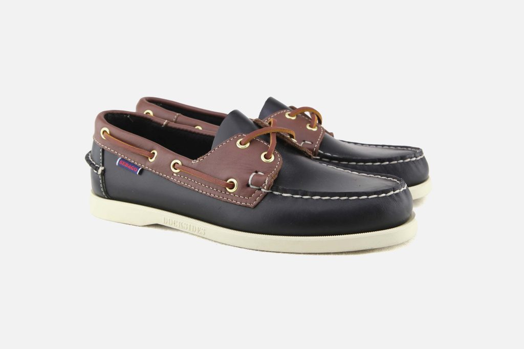 DOCKSIDES PORTLAND BLACK BROWN