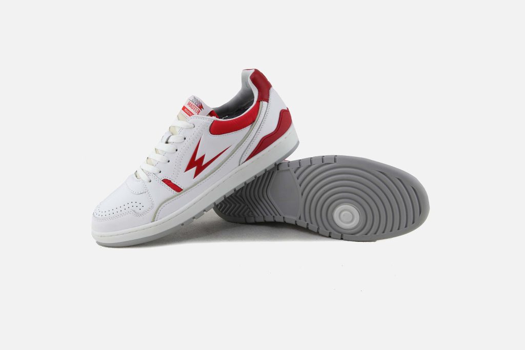MASTER SLAM WHITE RED