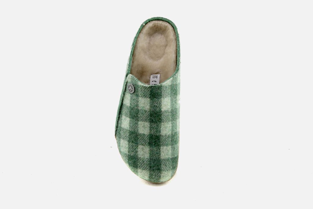 ZERMATT FUR PLAID GREEN MAN