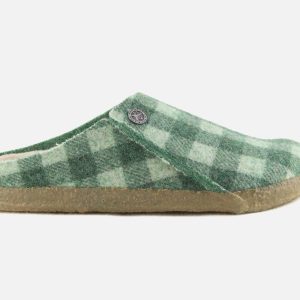 ZERMATT FUR PLAID GREEN – Image 1
