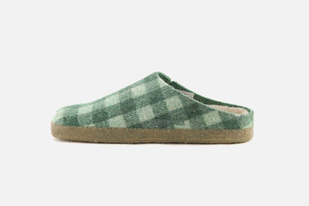 ZERMATT FUR PLAID GREEN