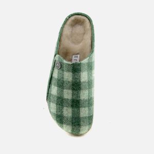 ZERMATT FUR PLAID GREEN – Image 6