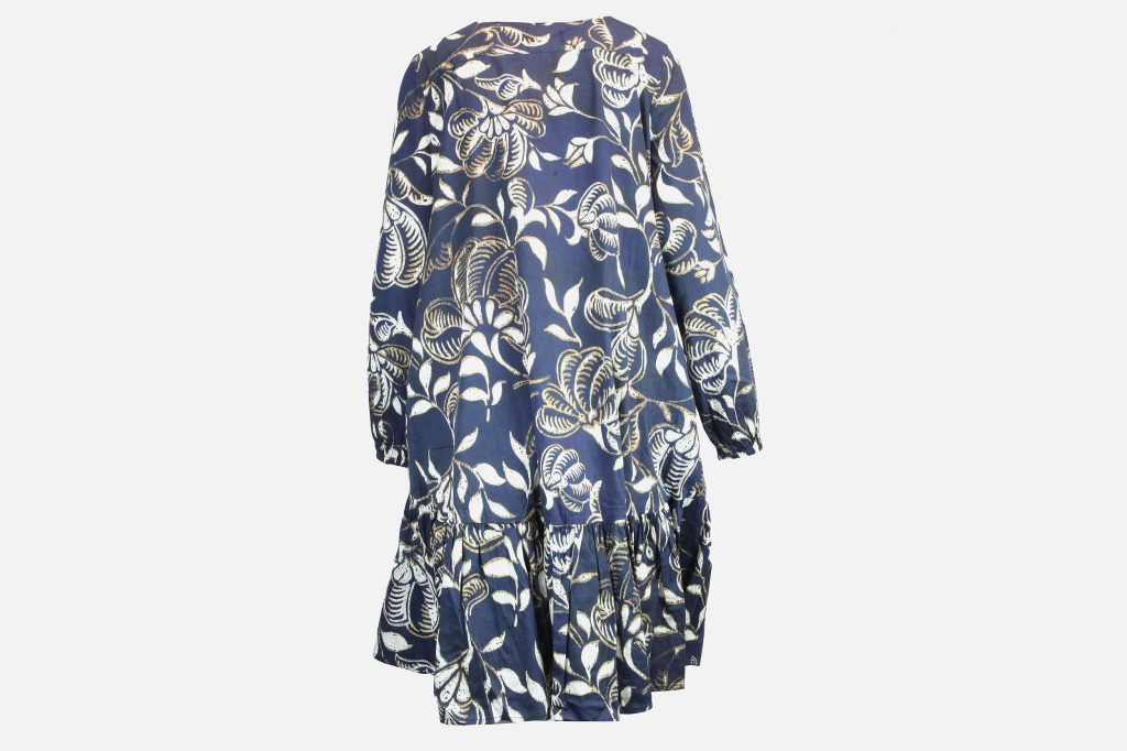 EXTRAIT DRESS BLUE FLOWERS