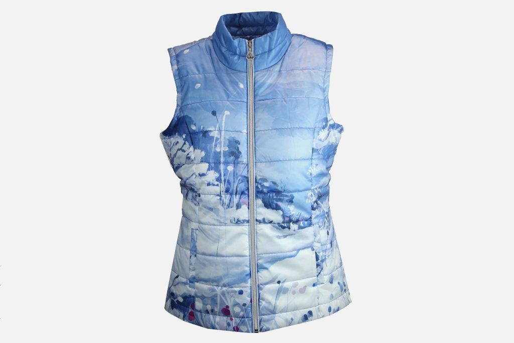 GILET DOUDOUNE GLACIER BLEU