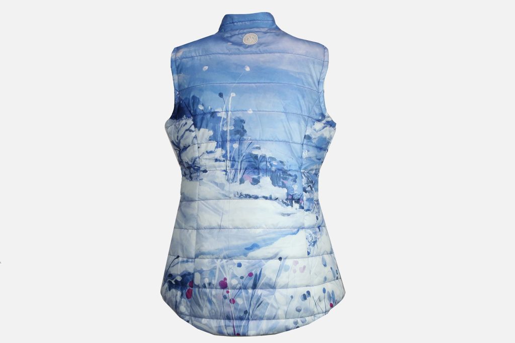 GILET DOUDOUNE GLACIER BLEU
