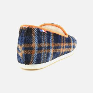 PEPOUZ ECOSSAIS BLEU ORANGE – Image 3