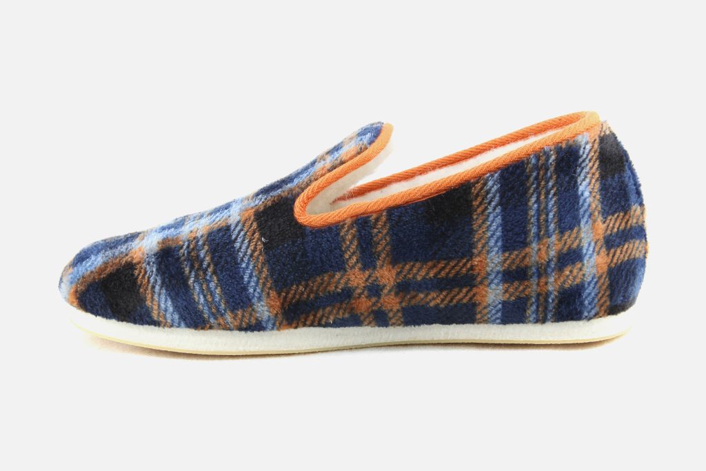 PEPOUZ ECOSSAIS BLEU ORANGE