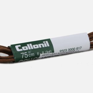 LACET FIN COTON LIGHT BROWN – Image 1