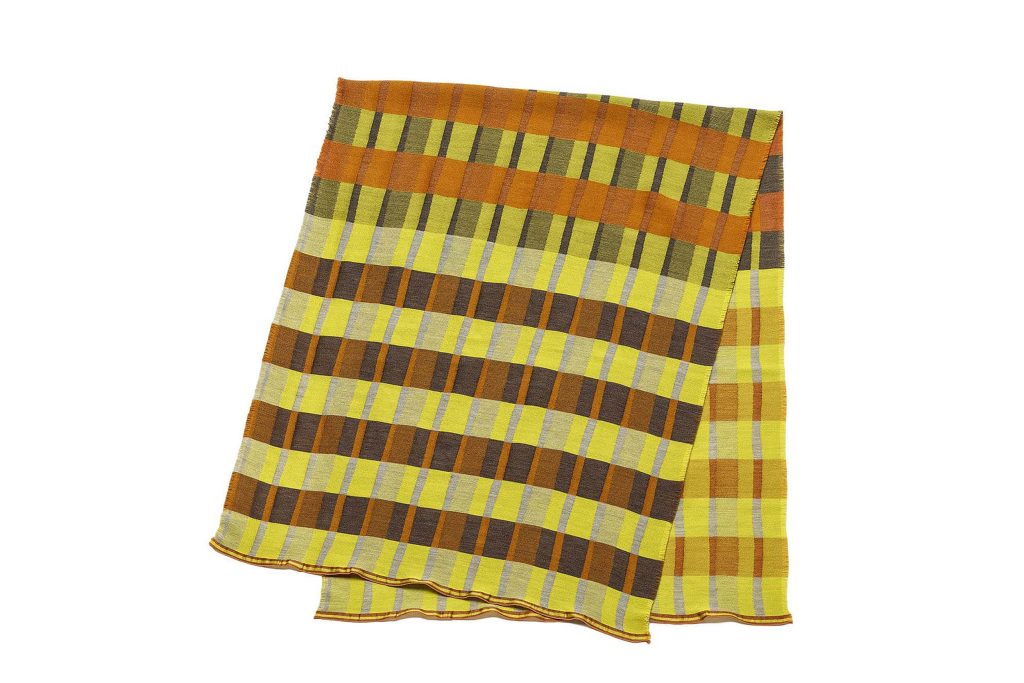 FOULARD ANIA GREEN RUST