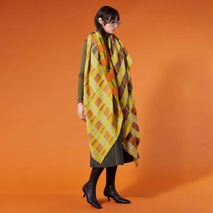 FOULARD ANIA GREEN RUST - Image 2