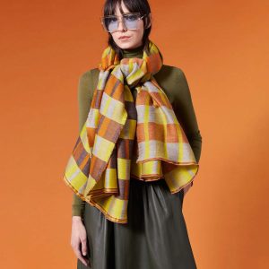 FOULARD ANIA GREEN RUST - Image 3