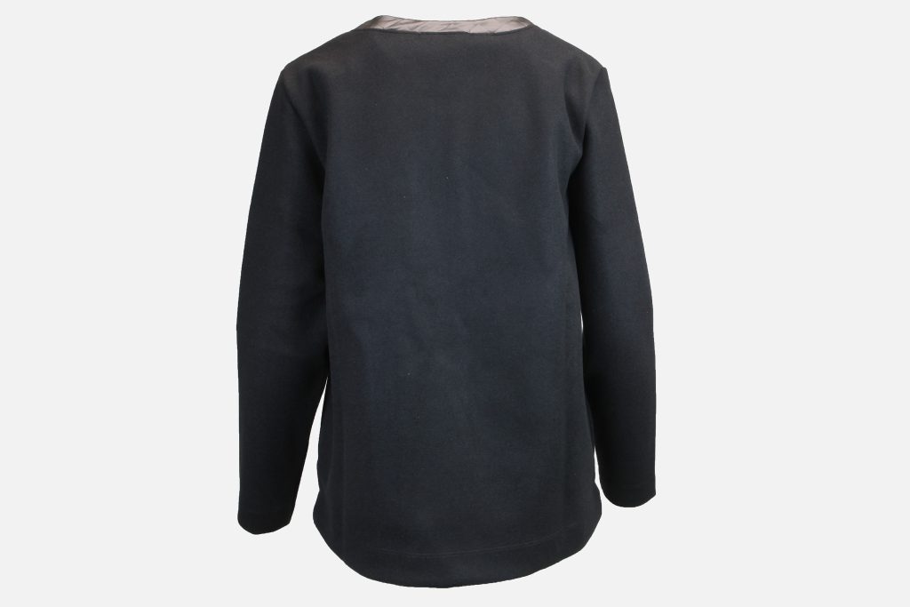 VESTE OPALE ZIP NOIR