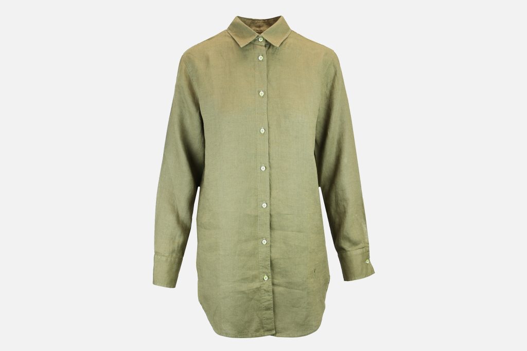 ENOLA MAXI SHIRT KAKI