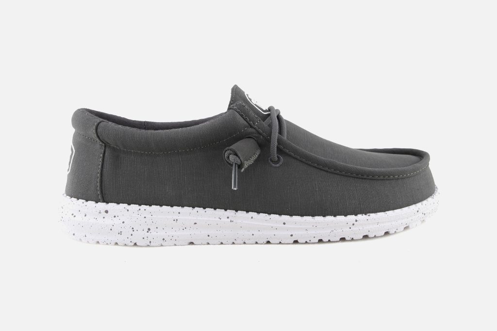 WALLY SLUB CANVAS DARK GREY