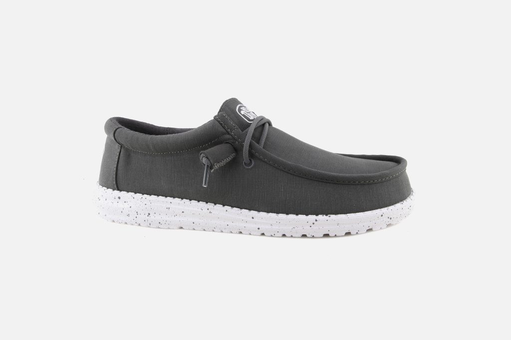 WALLY SLUB CANVAS DARK GREY