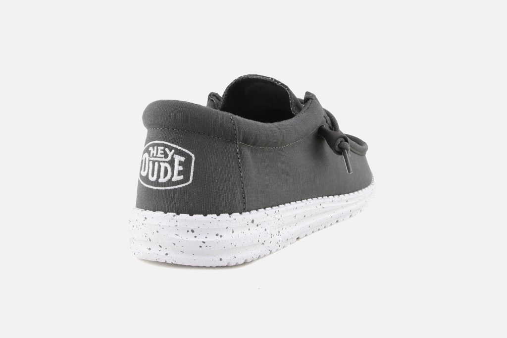 WALLY SLUB CANVAS DARK GREY