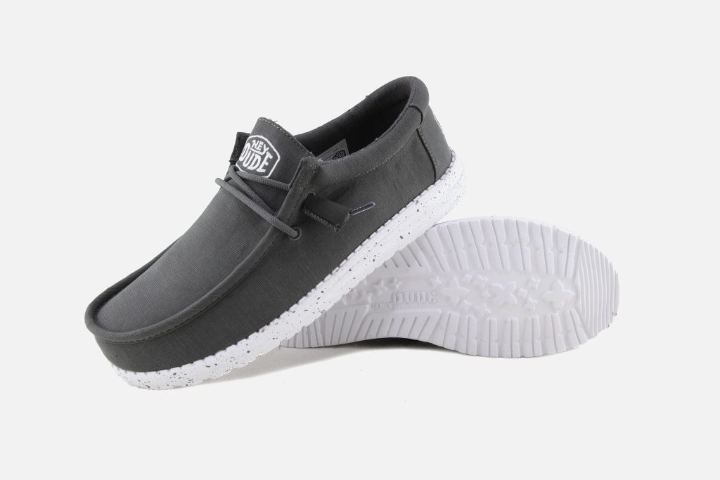 WALLY SLUB CANVAS DARK GREY