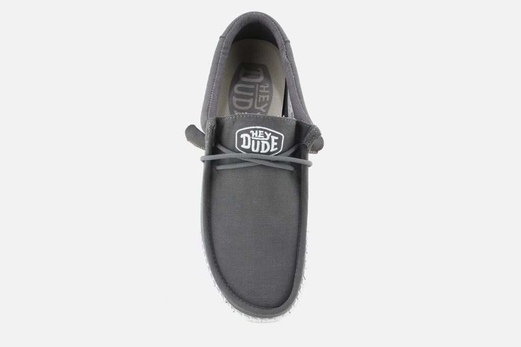 WALLY SLUB CANVAS DARK GREY